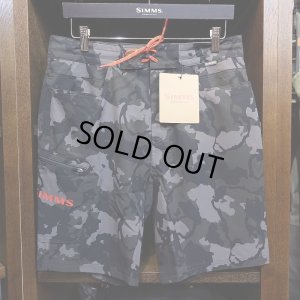 画像1: 【SIMMS】Seamount Board Shorts - Regiment Camo Carbon(SALE)