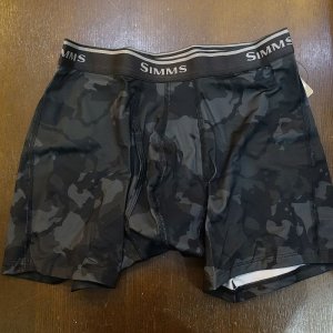 画像1: 【SIMMS】Simms Boxer Brief - Regiment Camo Carbon