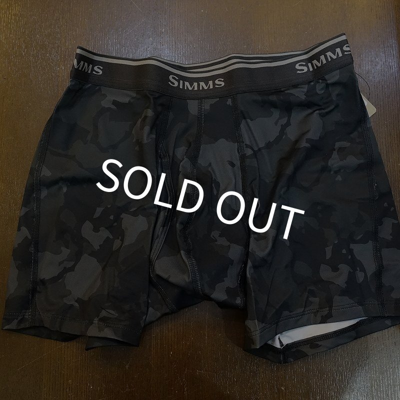 画像1: 【SIMMS】Simms Boxer Brief - Regiment Camo Carbon (1)