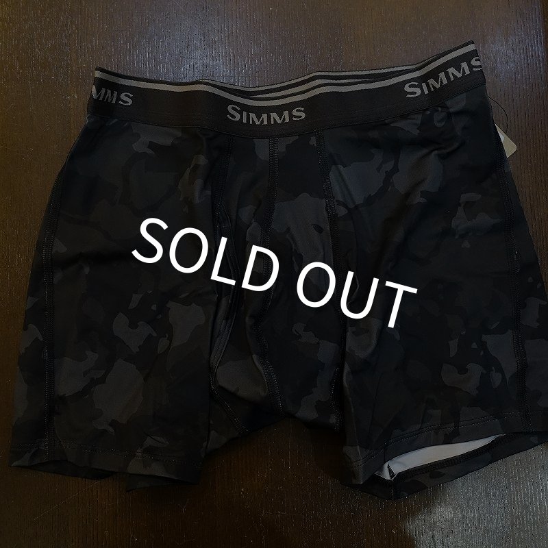 画像2: 【SIMMS】Simms Boxer Brief - Regiment Camo Carbon (2)