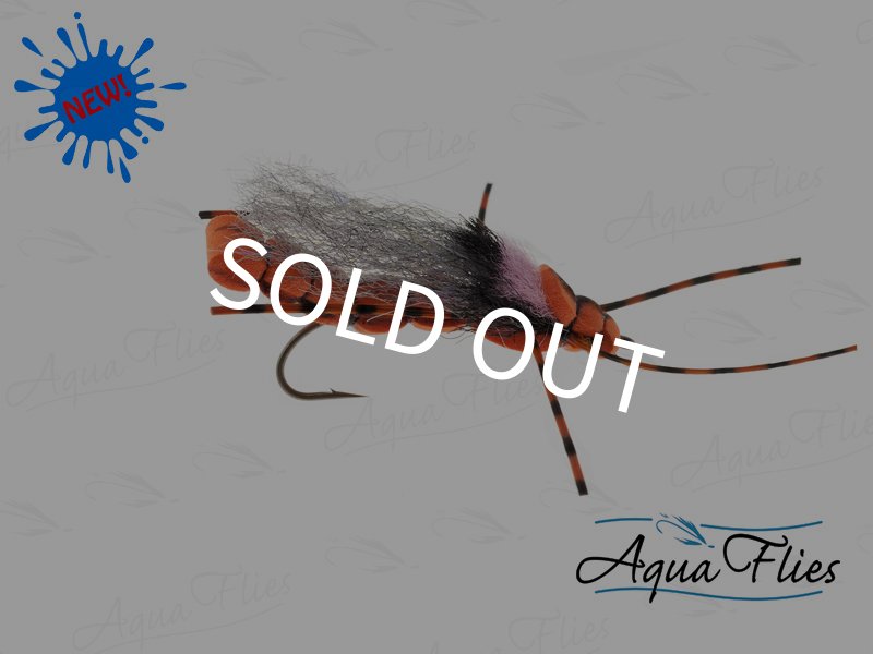 画像1: 【Aqua Flies】Foam Stone #4 Orange (1)