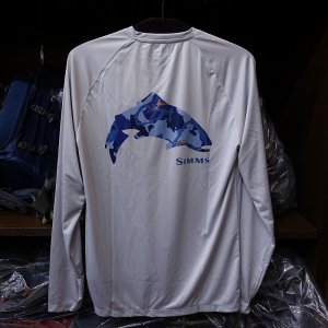 画像2: 【SIMMS】TECH TEE - ARTIST TROUT/Sterling