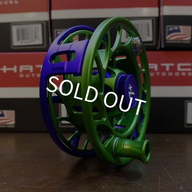 画像5: 【HATCH】ICONIC 7 PLUS REEL LA - Jokester Purple/Green (5)