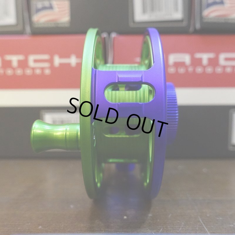 画像3: 【HATCH】ICONIC 3 PLUS REEL LA - Jokester Purple/Green (3)