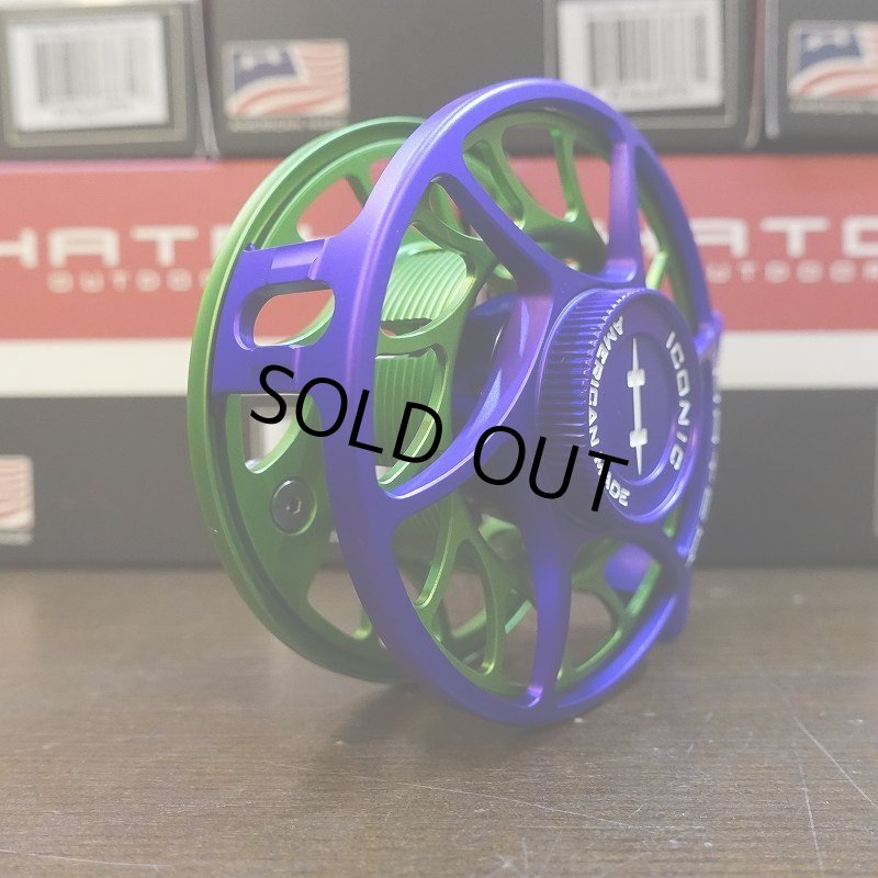 画像4: 【HATCH】ICONIC 4 PLUS REEL LA - Jokester Purple/Green (4)