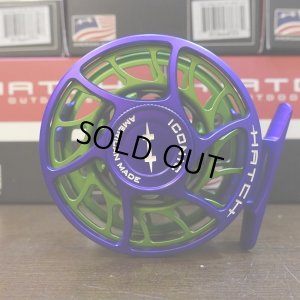 画像2: 【HATCH】ICONIC 4 PLUS REEL LA - Jokester Purple/Green