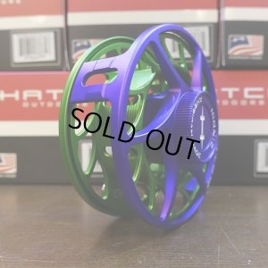 画像4: 【HATCH】ICONIC 7 PLUS REEL LA - Jokester Purple/Green