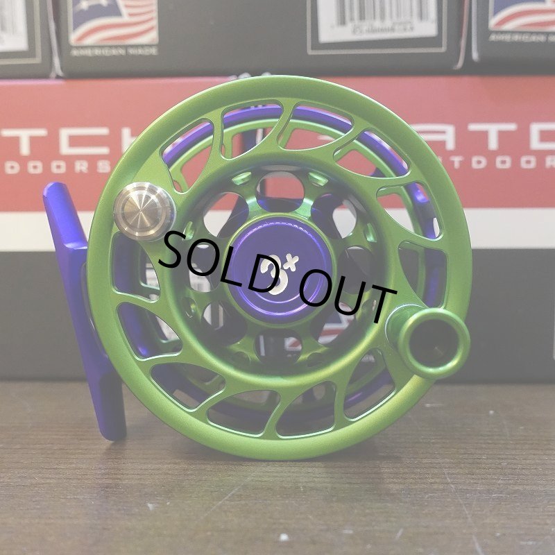 画像1: 【HATCH】ICONIC 3 PLUS REEL LA - Jokester Purple/Green (1)