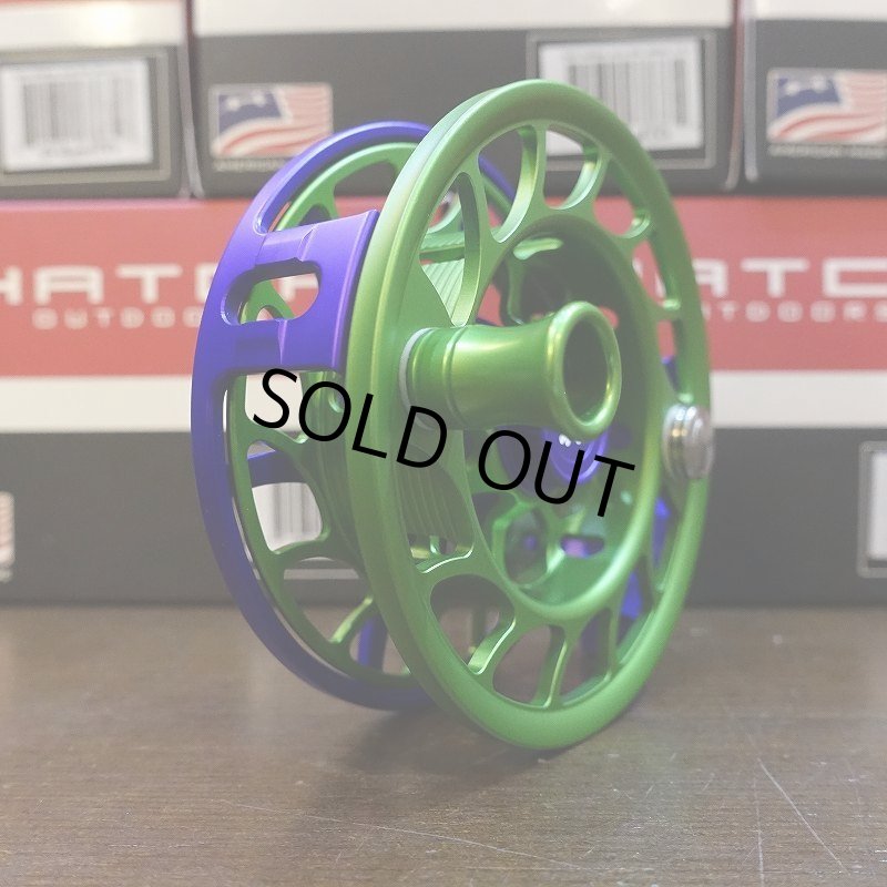 画像4: 【HATCH】ICONIC 5 PLUS REEL LA - Jokester Purple/Green (4)