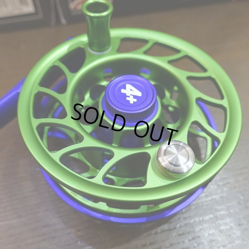 画像6: 【HATCH】ICONIC 4 PLUS REEL LA - Jokester Purple/Green (6)