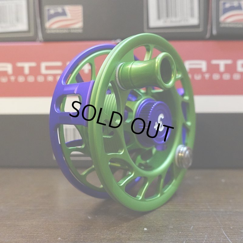 画像5: 【HATCH】ICONIC 3 PLUS REEL LA - Jokester Purple/Green (5)