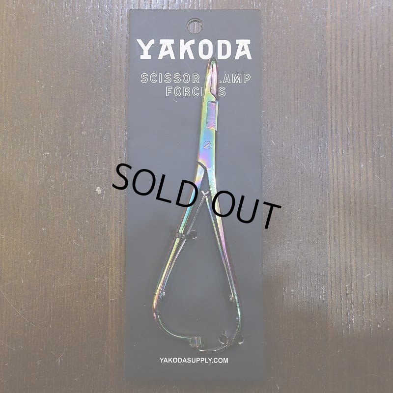 画像1: 【YAKODA】Titanium-Finished Scissor Clamp Forceps (1)
