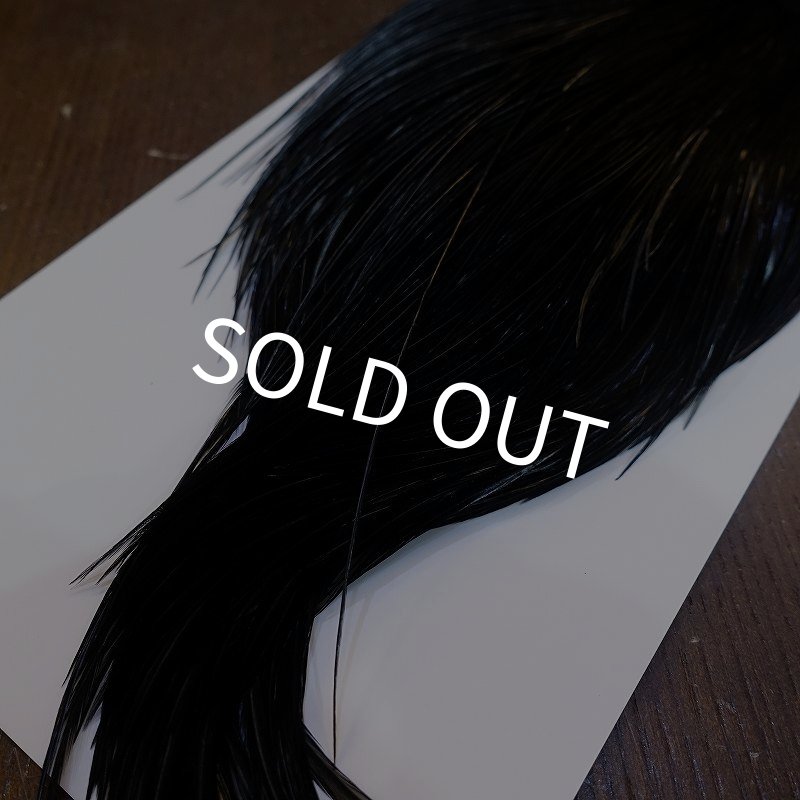 画像5: 【WHITING】High & Dry ROOSTER Cape - DYED BLACK No.1 (5)