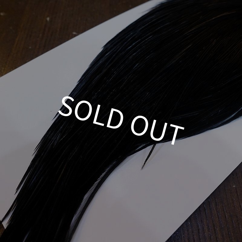 画像5: 【WHITING】High & Dry ROOSTER Cape - DYED BLACK No.2 (5)