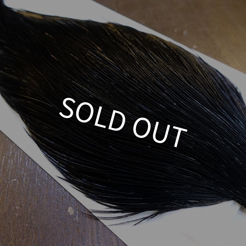 画像4: 【WHITING】High & Dry ROOSTER Cape - DYED BLACK No.2 (4)