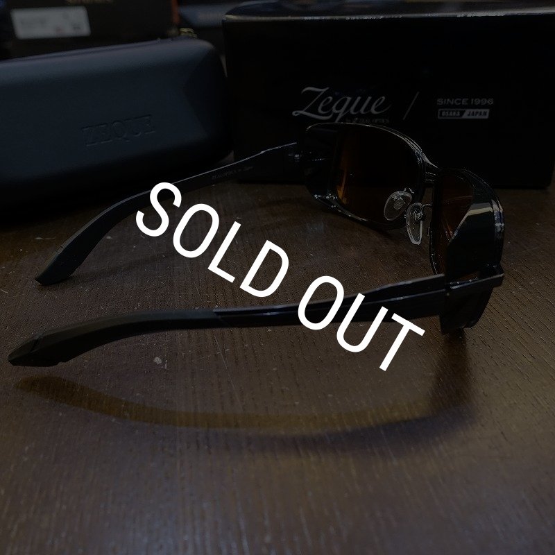 画像5: 【Zeque】Leman F-1524 GUNMETAL - BLACK LUSTER ORENGE / SILVER MIRROR (5)