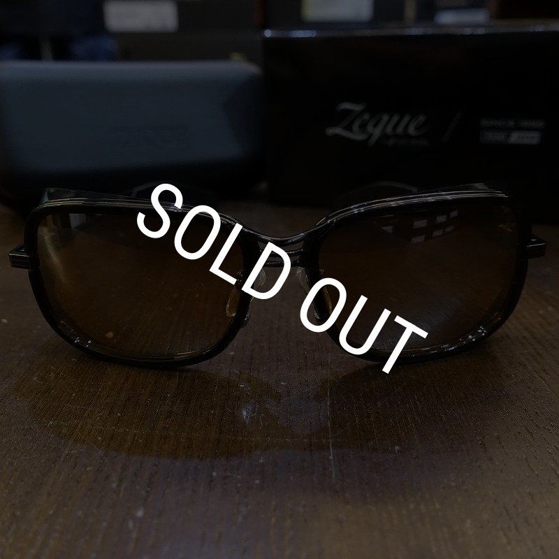 画像1: 【Zeque】Leman F-1524 GUNMETAL - BLACK LUSTER ORENGE / SILVER MIRROR (1)