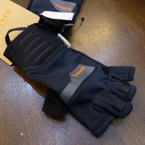 画像2: 【SIMMS】WINDSTOPPER Half-Finger Fishing Glove