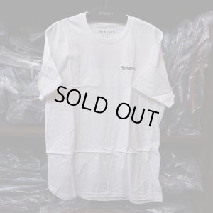 画像1: 【SIMMS】Underwood Ocean T-Shirt - WHITE #US-M(SALE) 