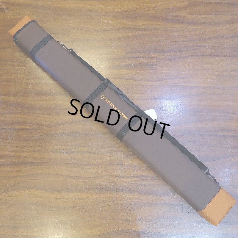 画像1: 【TMC】アクティブフライヤーロッドケース ラージ 120cm ブラウン (1)