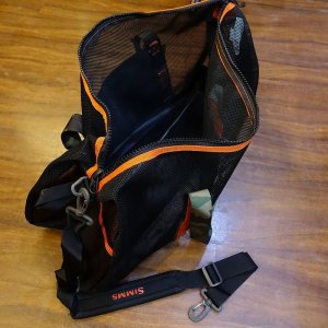 画像2: 【SIMMS】CHALLENGER Mesh Duffel 60L - BLACK