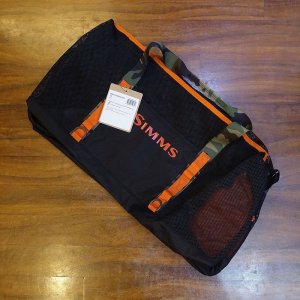 画像1: 【SIMMS】CHALLENGER Mesh Duffel 60L - BLACK