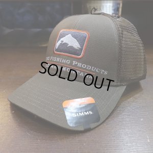 画像1: 【SIMMS】TROUT ICON TRUCKER - HICKORY(SALE)