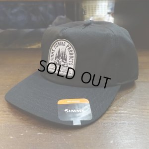 画像1: 【SIMMS】DOUBLE HAUL CAP - BLACK