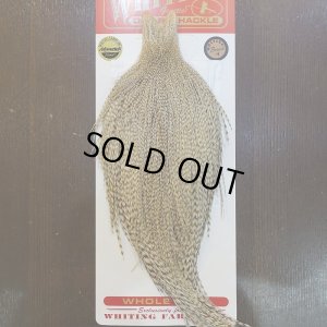 画像1: 【Whiting】ROOSTER CAPE Bronze Grade - DUN Grizzly No.2