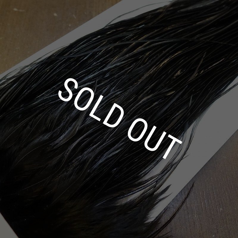画像3: 【WHITING】Hebert ROOSTER SADDLE PRO Grade - DYED Black  #14 No.4 (3)