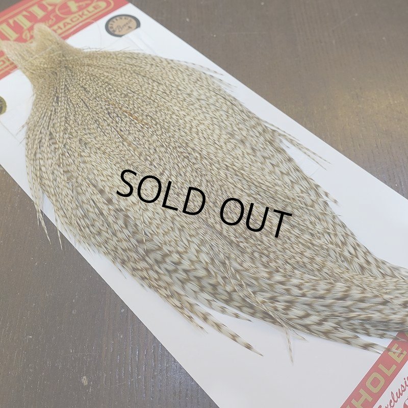 画像2: 【Whiting】ROOSTER CAPE Bronze Grade - DUN Grizzly No.2 (2)