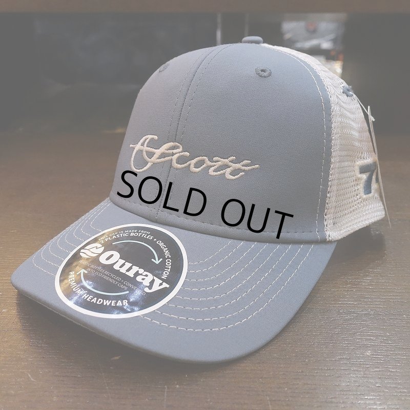 画像1: 【Scott】Steel Mesh Snap back Hat (1)