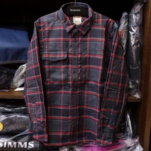 画像1: 【SIMMS】Guide Flannel - Black Cutty Dimensional