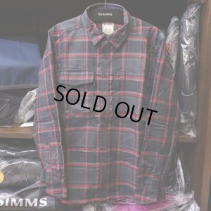 画像1: 【SIMMS】Guide Flannel - Black Cutty Dimensional