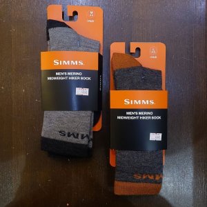 画像1: 【SIMMS】MERINO MIDWEIGHT HIKER SOCK