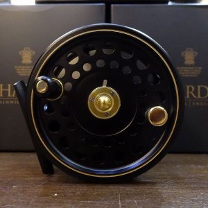 画像1: 【HARDY】Sovereign Fly Reel - Black