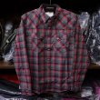画像1: 【SIMMS】Brackett LS Shirt - AUBURN RED/BLACK WINDOW PLAID(SALE) (1)