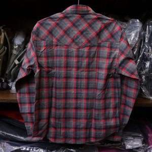 画像2: 【SIMMS】Brackett LS Shirt - AUBURN RED/BLACK WINDOW PLAID