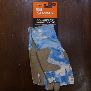 画像1: 【SIMMS】Solarflex Guide Glove - Cloud camo blue(SALE)