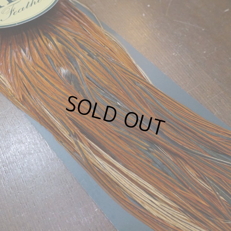 画像2: 【METZ】コックハックル サドル ブラウン #2 (2)