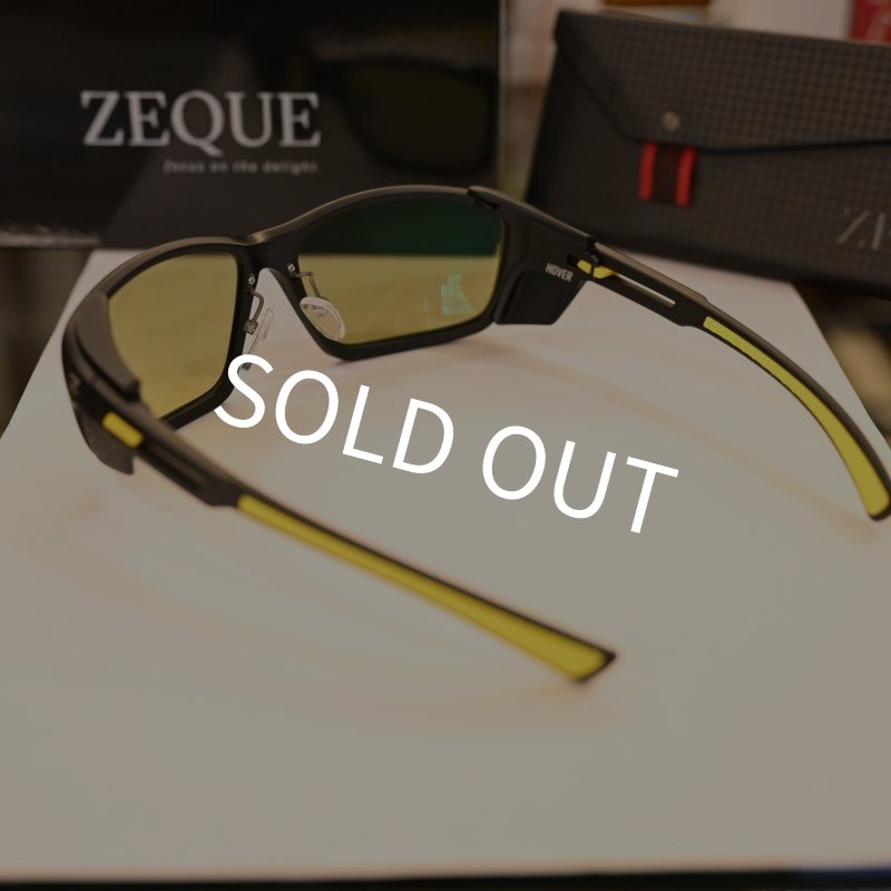画像3: 【Zeque】HOVER F-1978 MATTE BLACK/ YELLOW (EASE GREEN/ BLUE MIRROR) (3)