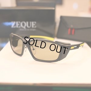 画像1: 【Zeque】HOVER F-1979 MATTE BLACK/ YELLOW (TRUEVIEW SPORT)