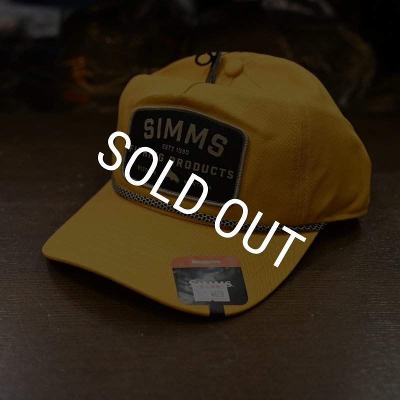 画像1: 【SIMMS】DOUBLE HAUL ROPE CAP - AMARETTO (1)