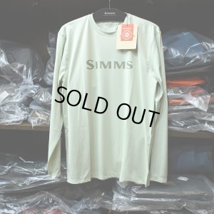 画像1: 【SIMMS】TECH TEE - LIGHT GREEN(SALE)