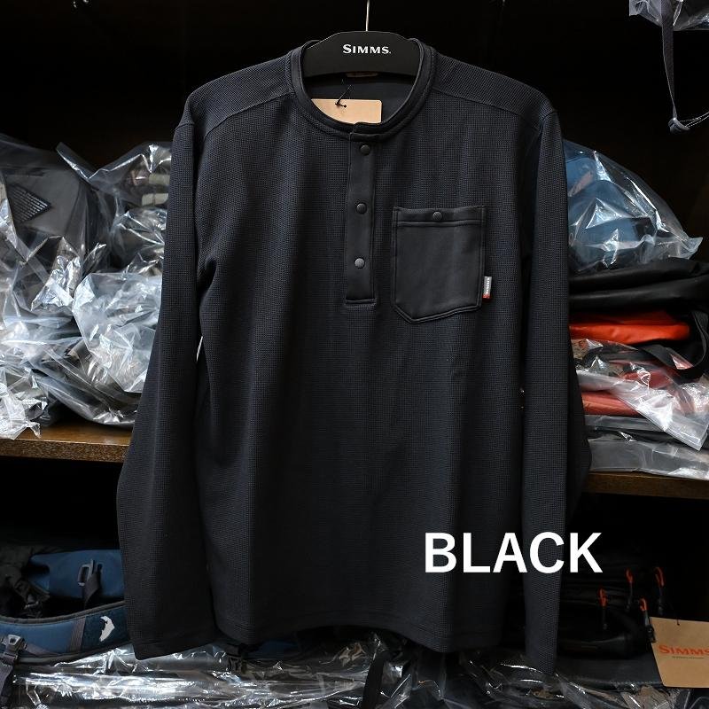 画像1: 【SIMMS】Highline Henly - BLACK (1)