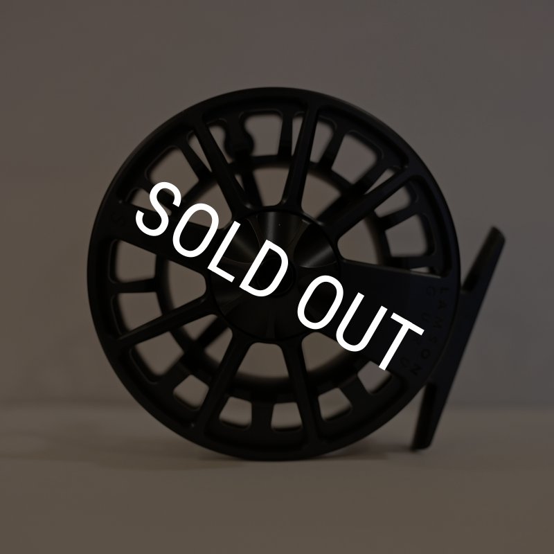 画像2: 【Lamson】GURU S-SERIES REEL - BLACKOUT (2)