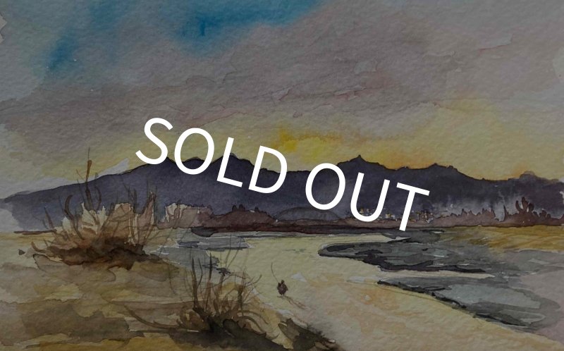 画像1: 【柴野邦彦】オリジナル水彩画「輝きに満ちて」 (1)