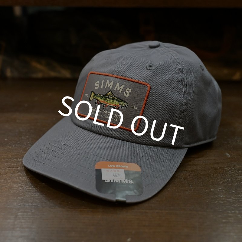 画像1: 【SIMMS】SINGLE HAUL CAP - GUNMETAL TROUT (1)