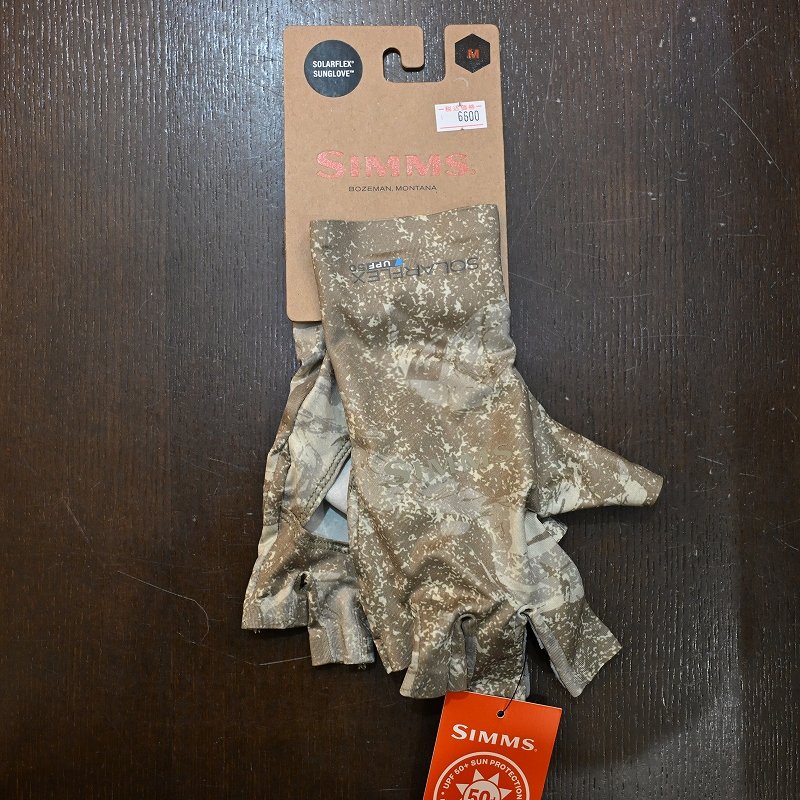 画像1: 【SIMMS】Solarflex Sun Glove - BACK EDDY STONE(SALE) (1)