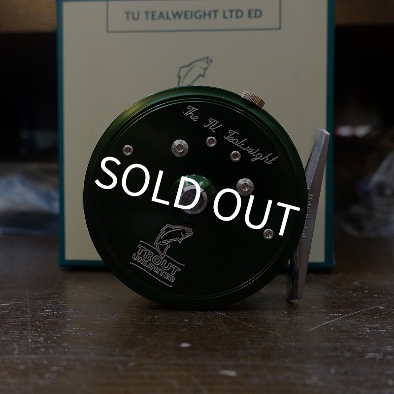 画像2: 【HARDY】Limited Edition Trout Unlimited Tealweight Fly Reel (2)